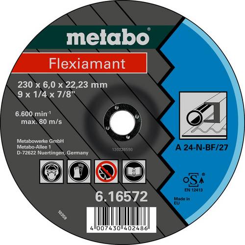 Metabo 616554000 Schruppscheibe gekröpft Bohrungs-Ø 22.23mm 25St.