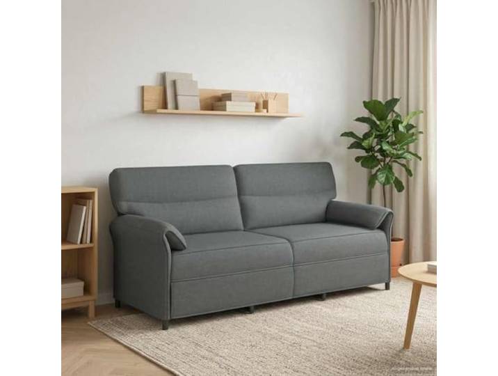 KGHERMDF Sofa 100% Polyester mit Metallrahmen und MDF, modernes Wohnzimmer Stabiler Metallrahmen, weiche Schaumstoffkissen, klappbare Armlehnen, reißfester Stoff, einfache Pflege