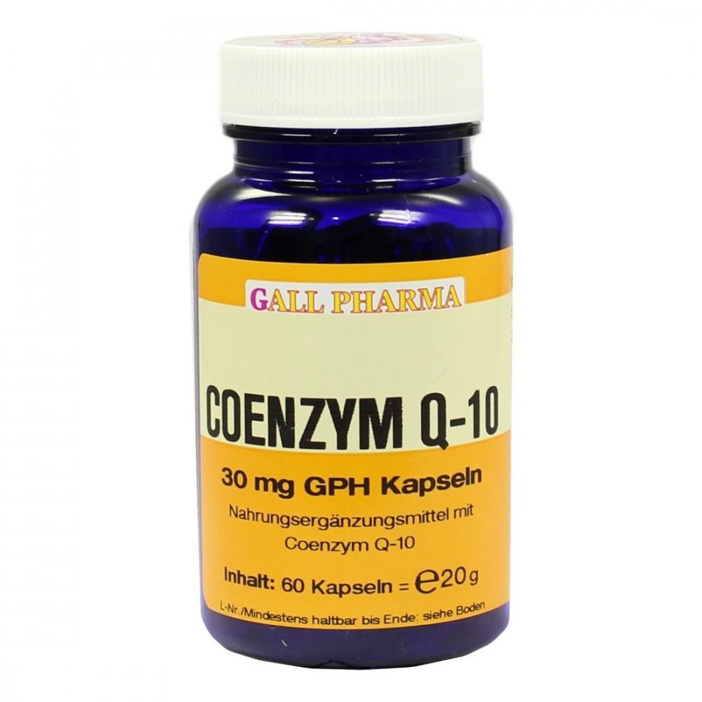 Hecht-Pharma GmbH Coenzym Q10 Gph 30 mg Kapseln 01551185