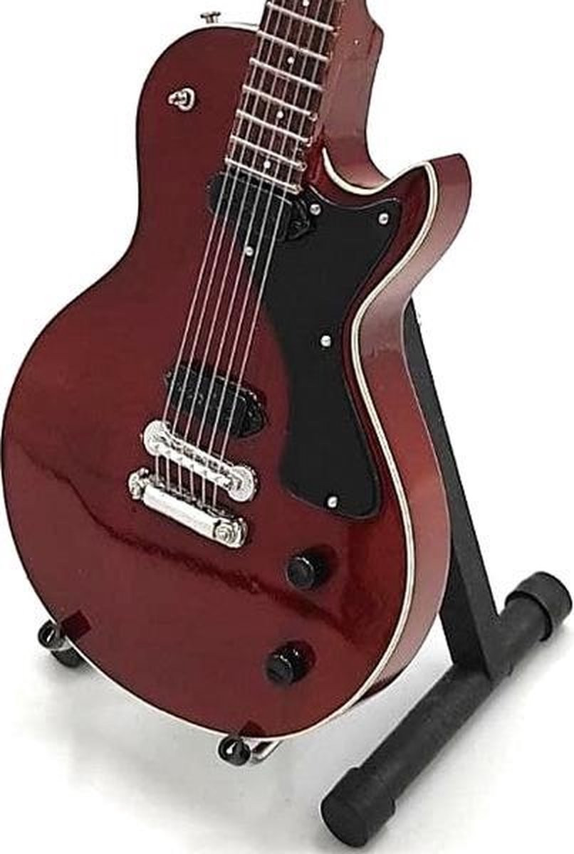 Miniatuur replica Gibson Les Paul gitaar van The Beatles voor volwassenen