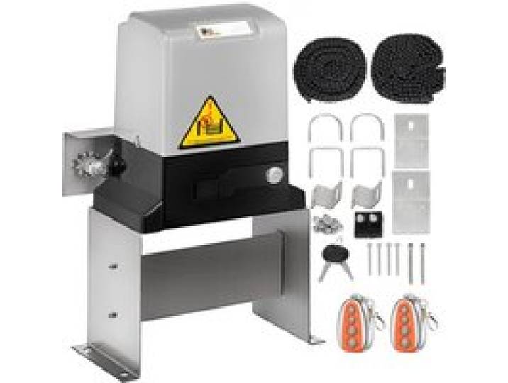 VEVOR Schiebetor Toröffner 220 V AC 60 Hz Torantrieb 600 kg mit 2 Fernbedienungen Schiebetorantrieb Toröffner 200W Ausgangsleistung Toröffner Flügeltor 13 Meter pro Minute Torbewegungsgeschwindigkeit