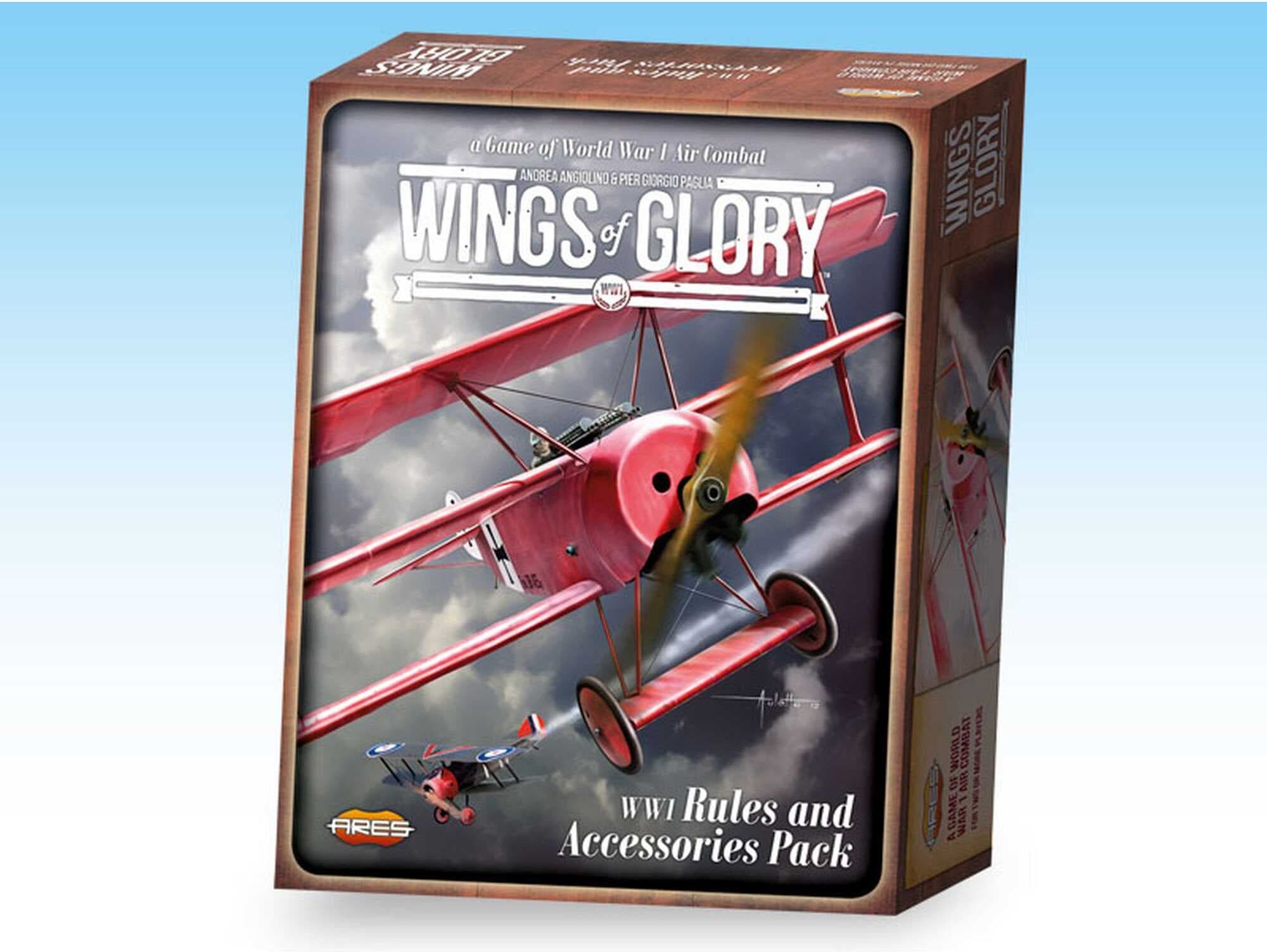 Ares Games Wings of Glory WWI Rules ; Accessories Pack for Board Games