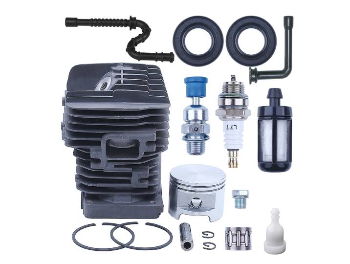 Kit de piston à intervalles de 49mm, pour tronçonneuse Stihl MS390 MSgaining 039 029 1127 020 1216, 1117 350 5800 w, ligne de filtre d'étanchéité pour mazout