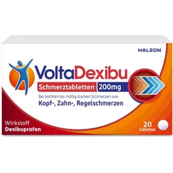 Voltadexibu Schmerztabletten 200 Mg Filmtabletten 20 St