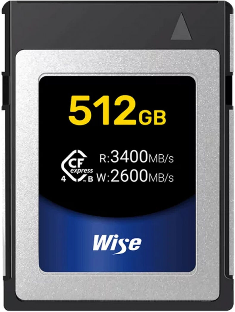 Wise CFexpress 4.0 Type B 512GB 3400MB/s