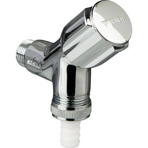 SCHELL Eckventil Geräteschrägsitzventil Comfort, 1/2 Zoll x 3/4 Zoll, chrom