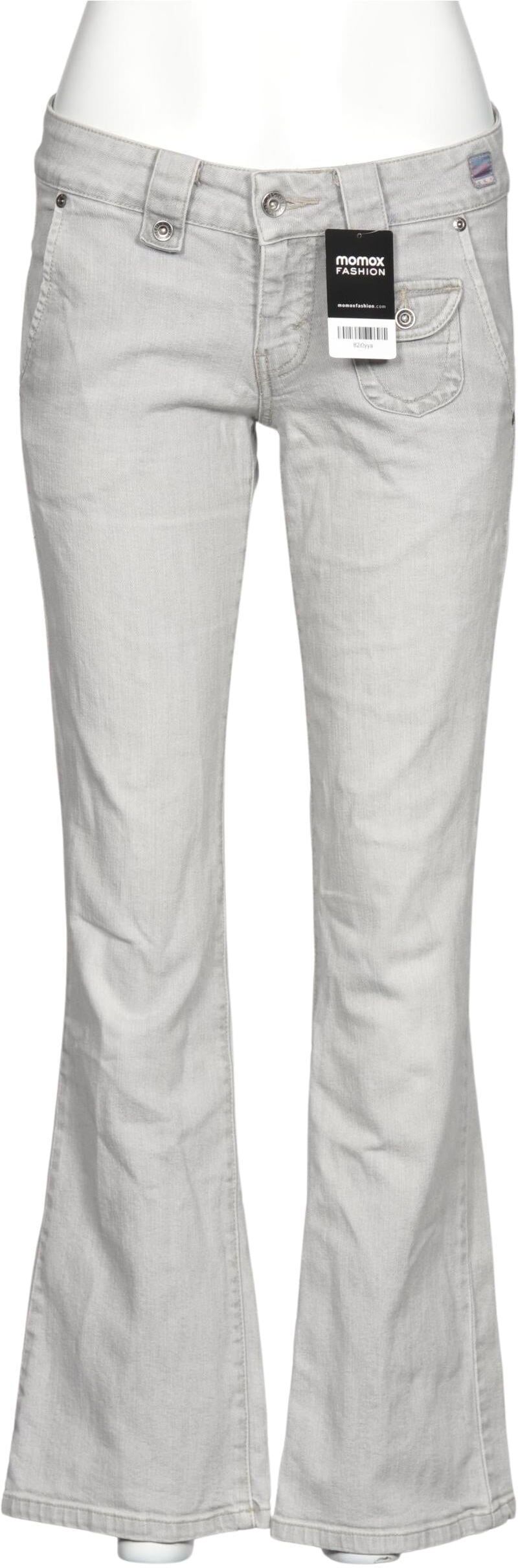 Signature by Levi Strauss & Co. Damen Jeans, Grau, Gr. W31, Baumwolle / Elasthan - Second Hand