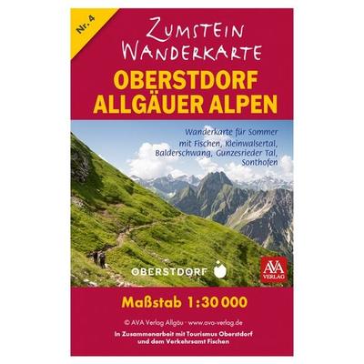 Zumstein Wanderkarte Oberstdorf, Sonstige von AVA-Verlag Allgäu GmbH, AVA-Agrar, 978-3-9851603-1-0