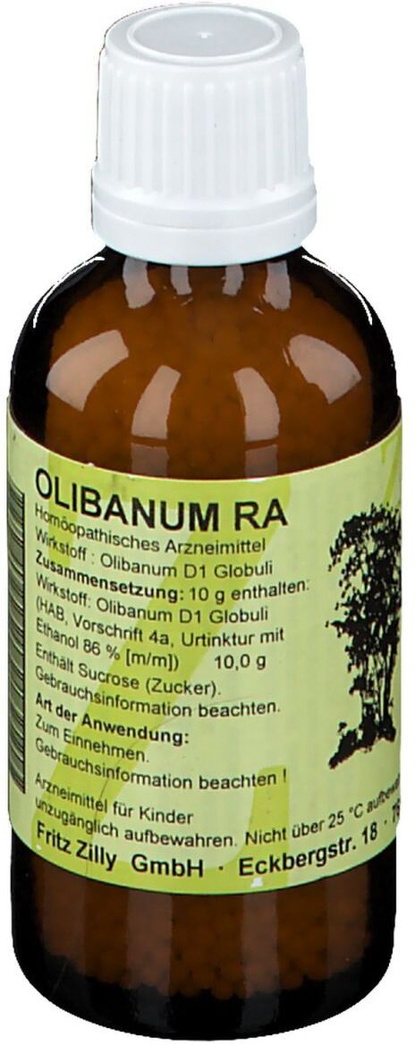 ZILLY Olibanum RA Weihrauch Globuli 50 g