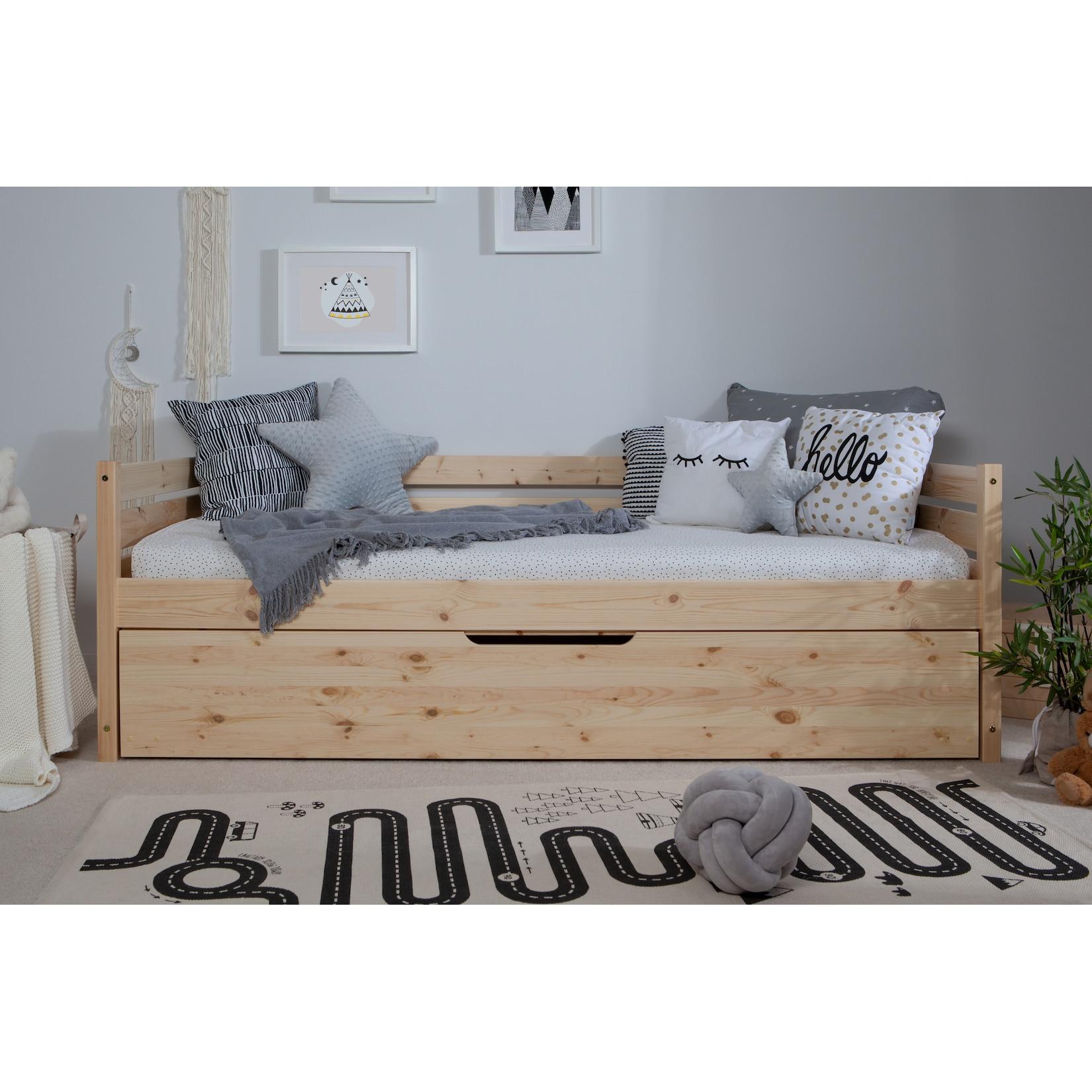 TiCAA Sofabett Naomi inkl. Ausziehbett, 90x200