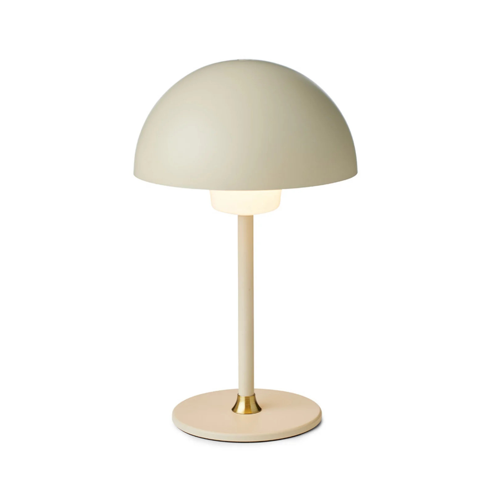 Halo Design Moon Light Draagbare Tafellamp Crème - Metaal