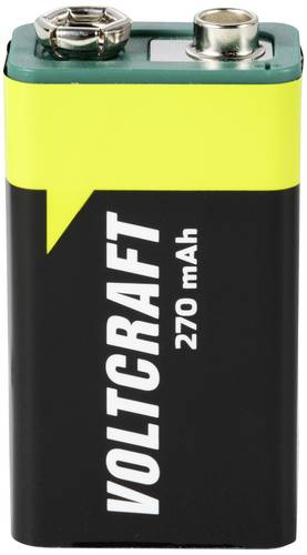 VOLTCRAFT Endurance 6LR61 9V Block-Akku NiMH 270 mAh 8.4V 1St.