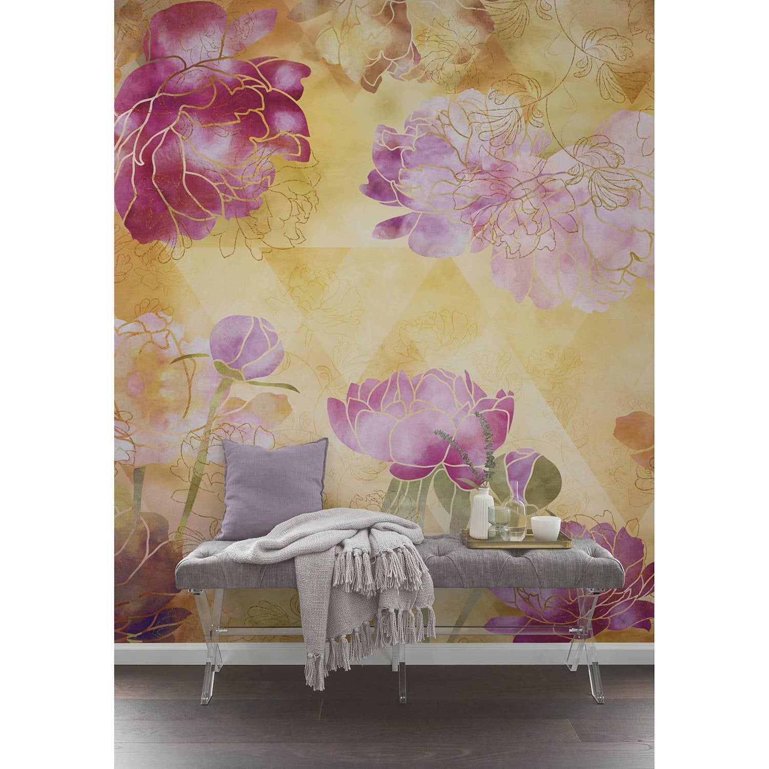 home24 Fotobehang Inspiration Mural Textiel B: 400 cm, H: 250 cm