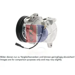 Kompressor Klimaanlage AKS DASIS 850714N für Smart City-Coupe Cabrio Roadster