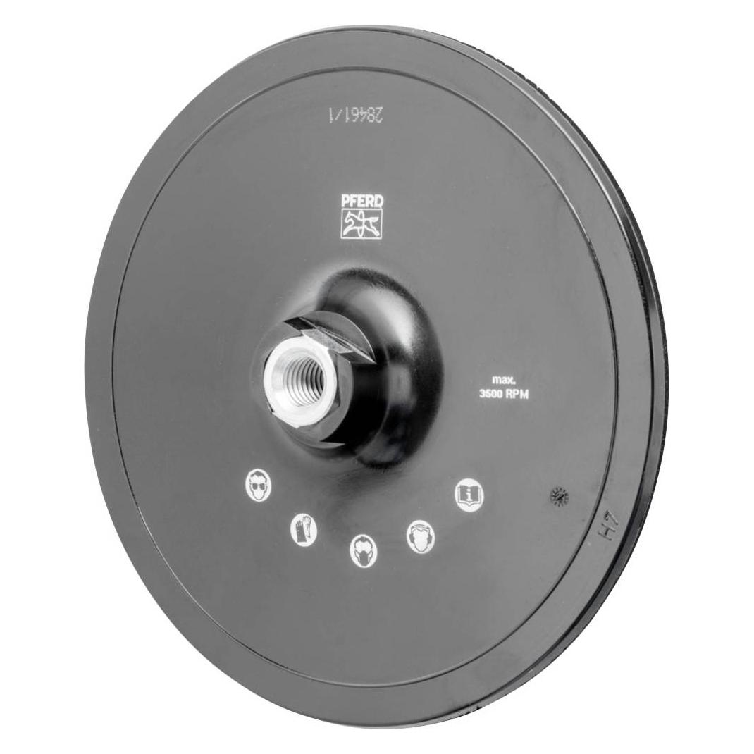 Pferd POLIVLIES-Klettrondenhalter PVKRH 180 M14 (PVKRH 180 M14)