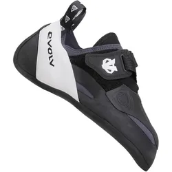 Evolv, Unisex, Kletterschuhe, V6 2026 Kletterschuh - Performance-Boulder- Und Allround-Schuh Kletterschuhe (45), Weiss, Grau, Schwarz