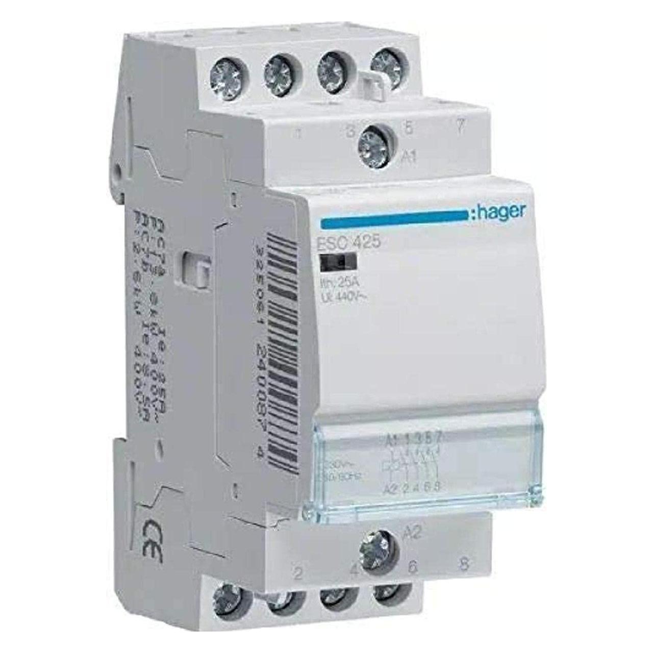 Hager Contactor 25A (ESC425)