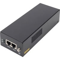 Gigabit Ethernet PoE++ Injektor, 802.3bt, 85 W, PoE-Injektor schwarz
