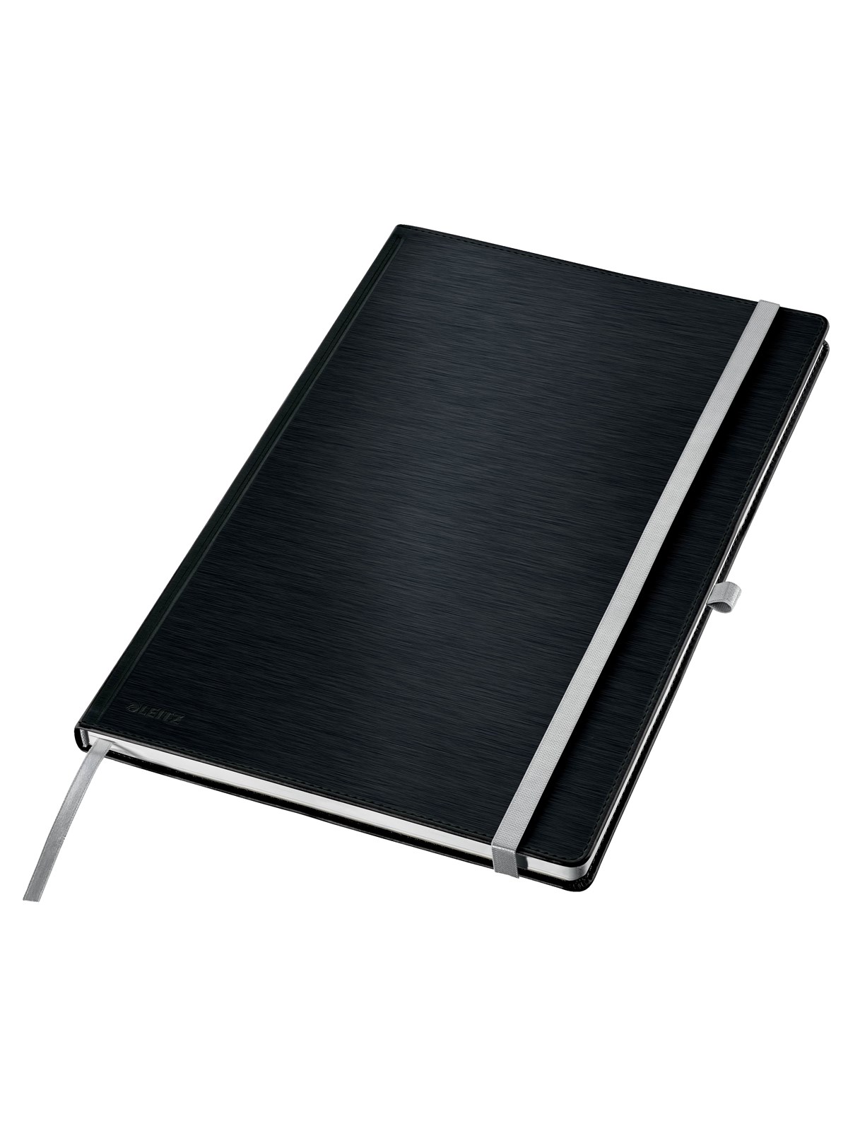 Leitz Style Notizbuch A4 kariert, Hardcover, Schwarz