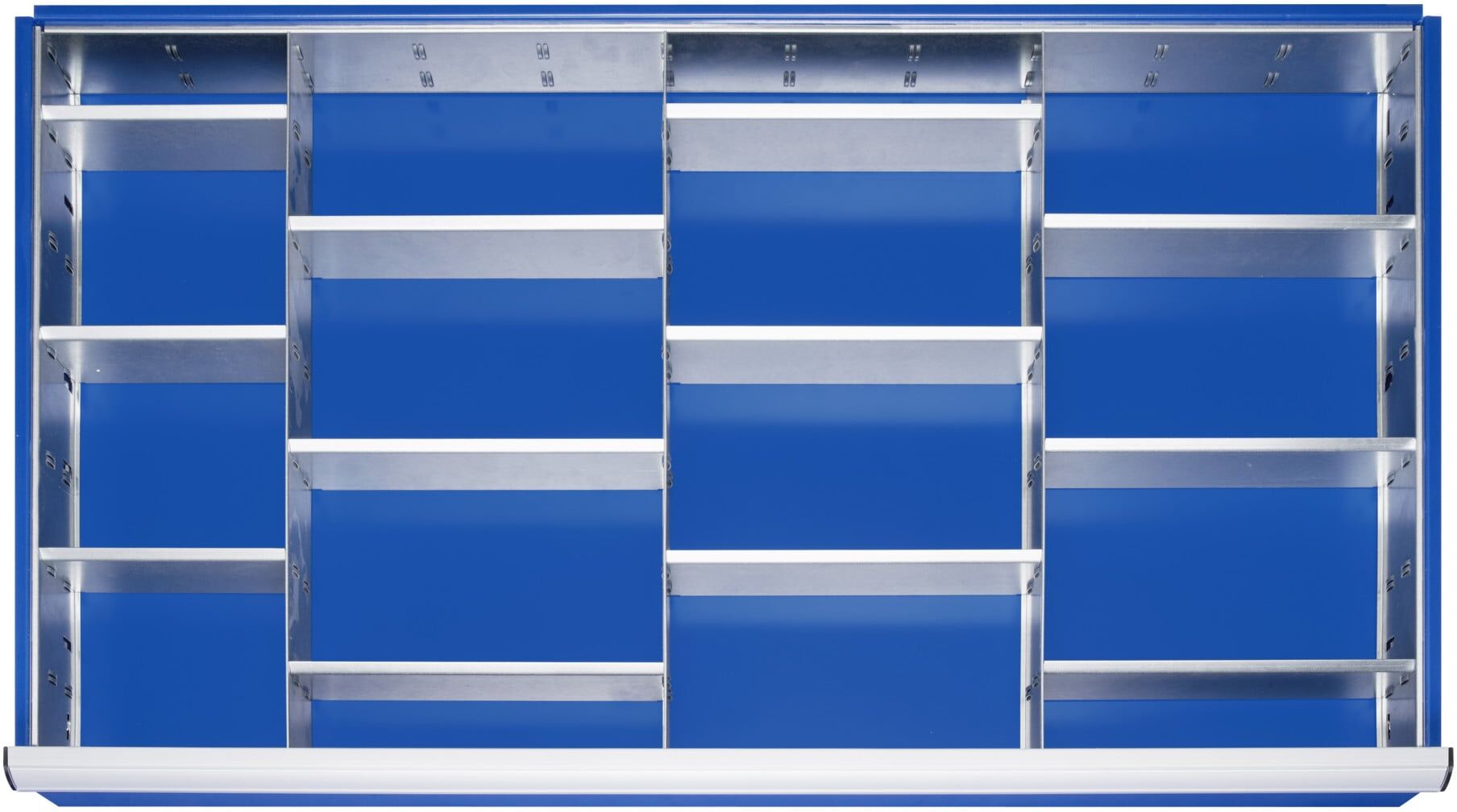 Rau Schubladen-Einteilungs-Set Schublade-XXL H 60-90mm 3 Trenn + 12 Steckwände (09-200-70)