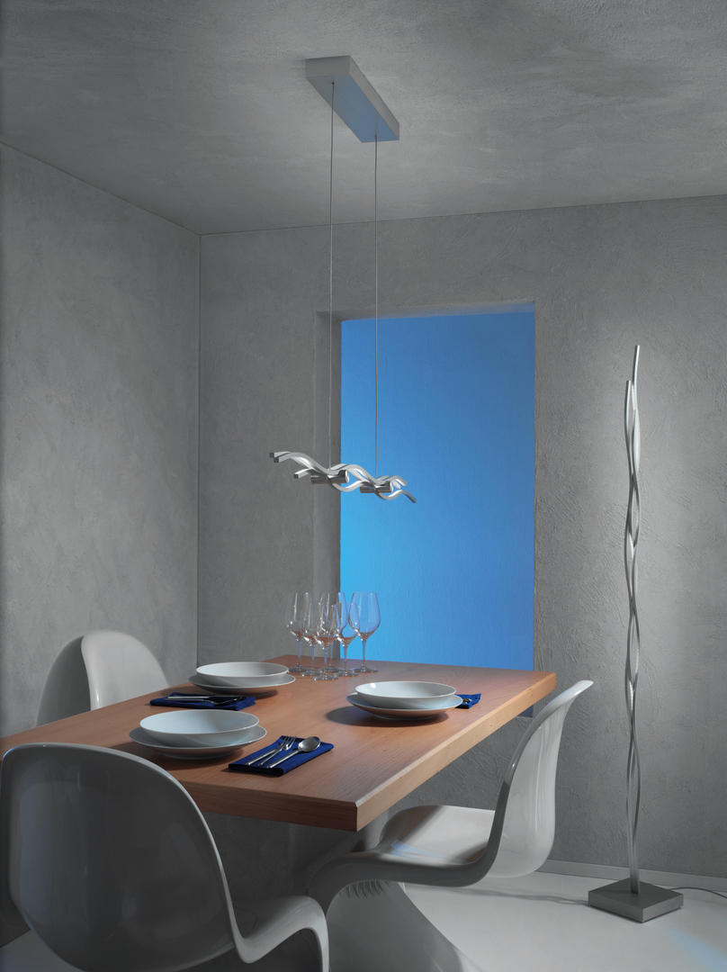 Escale LED-Stehleuchte SILK 170cm Alu 40140009 4011895419507