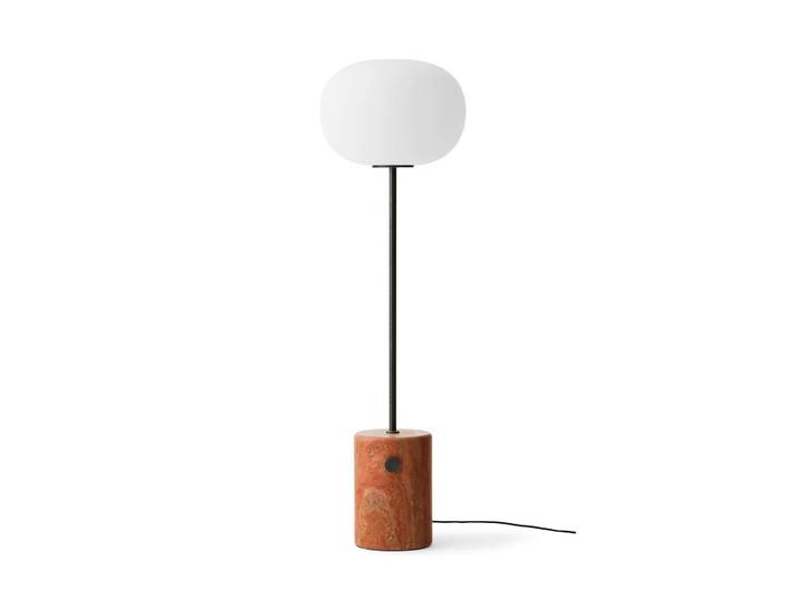 Audo Copenhagen Lampe sur pied JWDA Red travertine, 130 cm