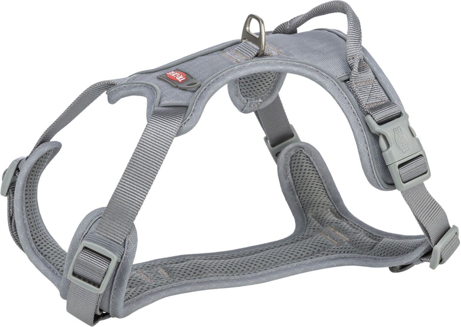 TRIXIE Premium Active Geschirr, 30 - 40 cm / 15 mm, grafit
