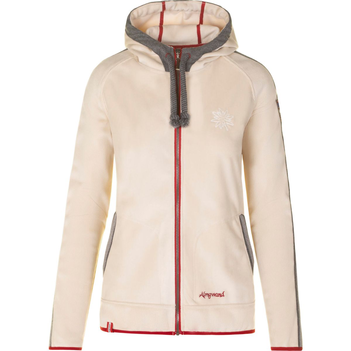 Almgwand Peiderspitze offwhite-grau-rot (46-19-06) 48 625206AD-46-19-06-48