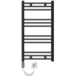 LuxeBath ECD Germany Badheizkörper 500x800 Anthrazit | elektrisch 300W ECO, gerade