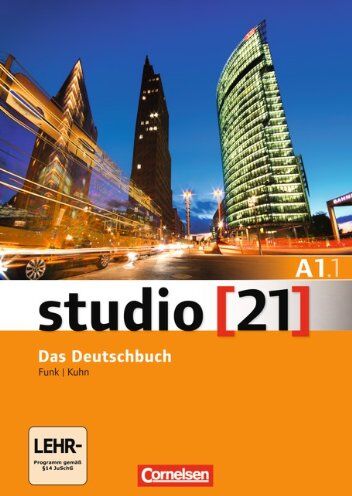 Funk, Prof. Dr. Hermann - studio [21] - Grundstufe: A1: Teilband 1 - Das Deutschbuch (Kurs- und Übungsbuch mit DVD-ROM): DVD: E-Book mit Audio, interaktiven Übungen, Videoclips - Preis vom 17.10.2026 19:25:27 h