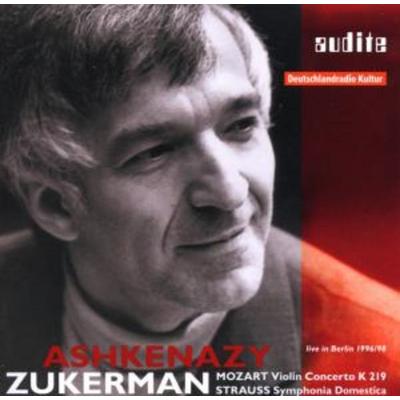 Violin Concerto K 219 & Symphonia Domestica - Vladimir Ashkenazy,Pinchas Zukerman, CD