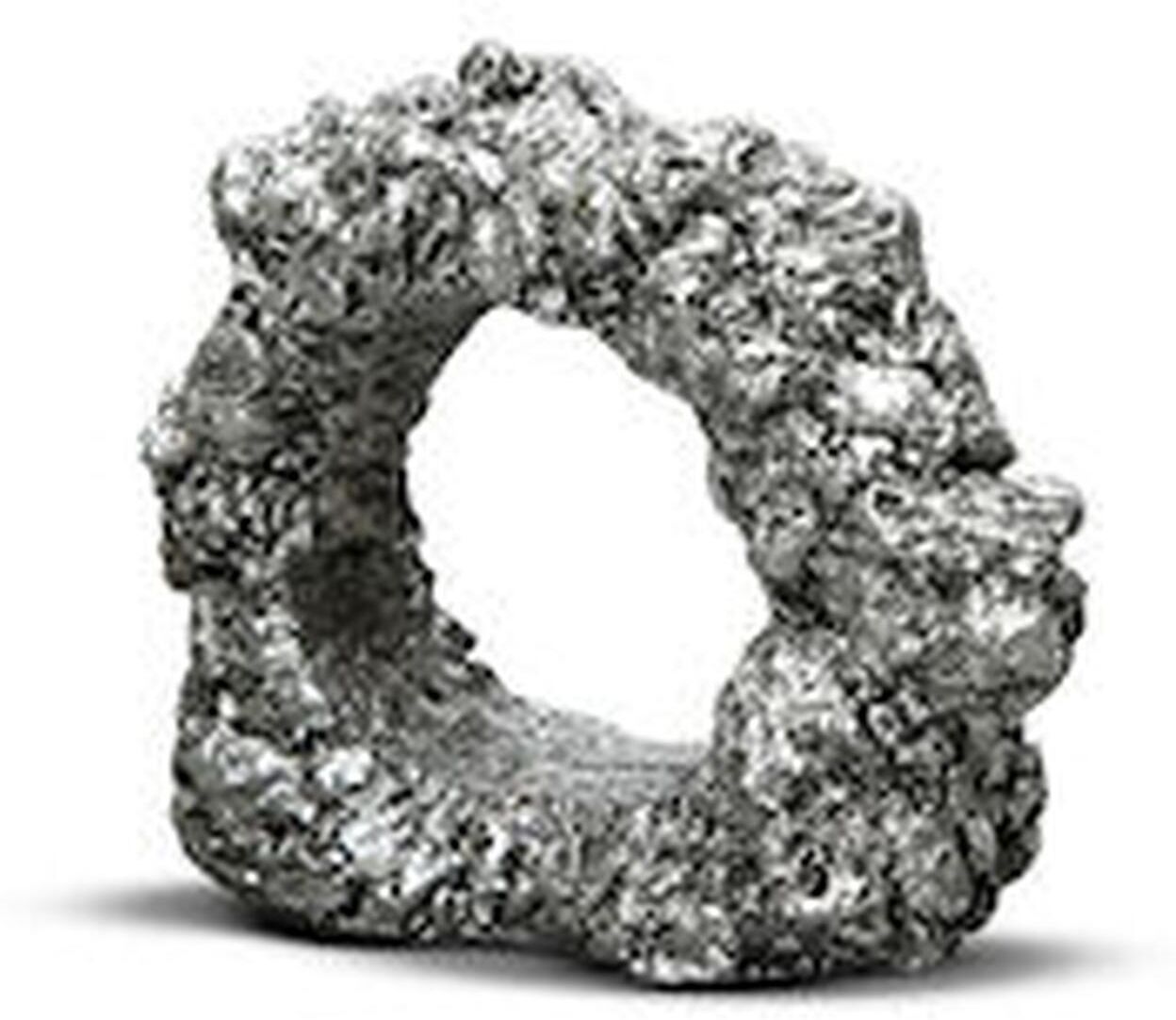 Byon Napkin Ring Minerale Silver One Size