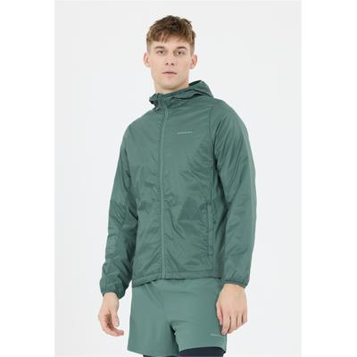 Laufjacke ENDURANCE "Maliksi", Herren, Gr. S, grün (tannengrün), 100% Polyamid, unifarben, normal, ohne Ausschnitt, Jacken, mit funktionalem Bionic Finish