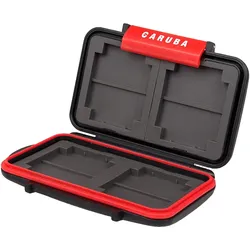 CARUBA Speicherkarten Schutzbox für SD / Compact Flash Karten