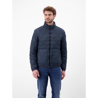 Steppjacke LERROS "Herren Steppjacke", Herren, Gr. XXL, blau (classic navy), 100% Polyester, Jacken Steppjacke