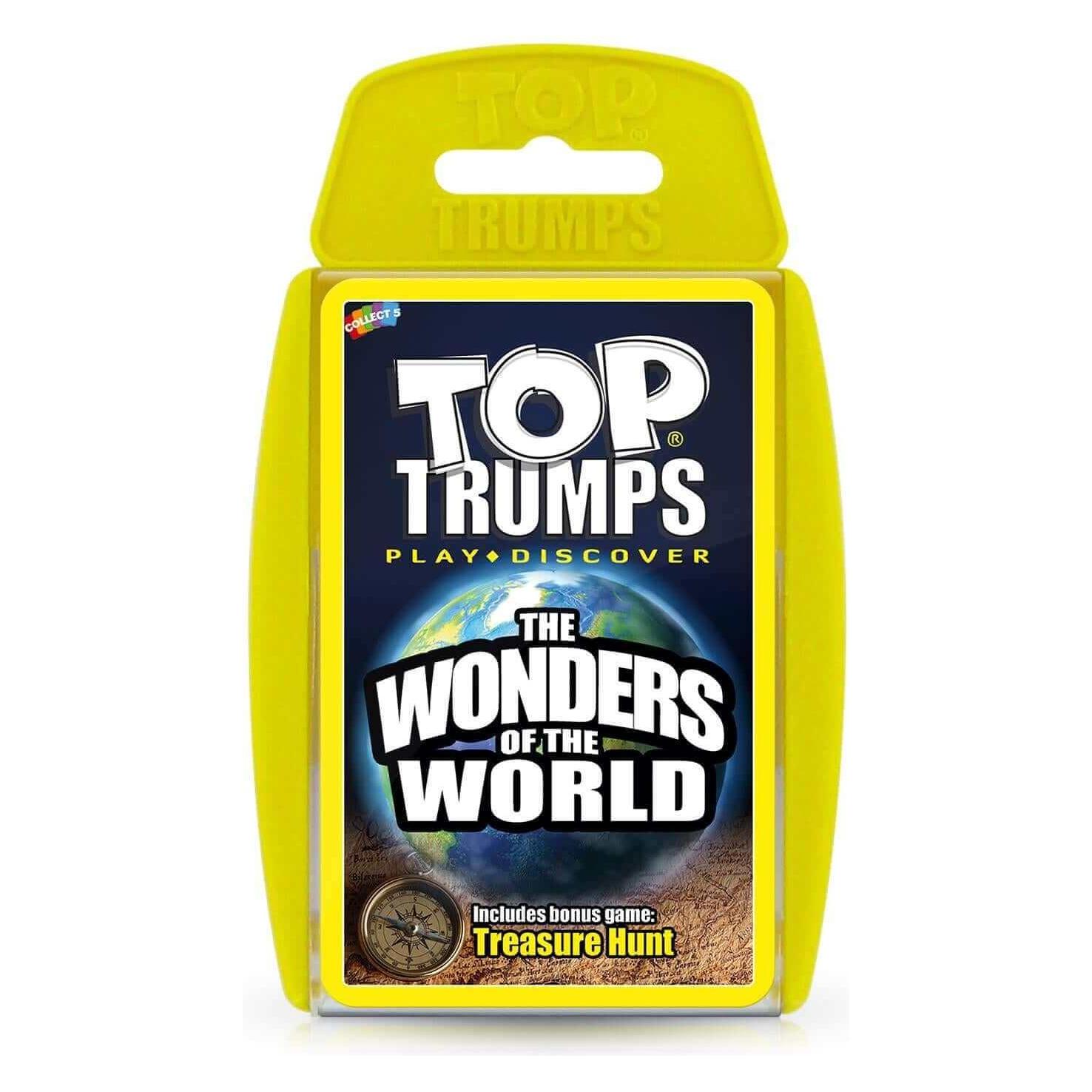 Winning Moves Top Trumps Wonders of the World Classics Card Game, Discover interesting facts in this educational p (Englisch) (5036905044400)