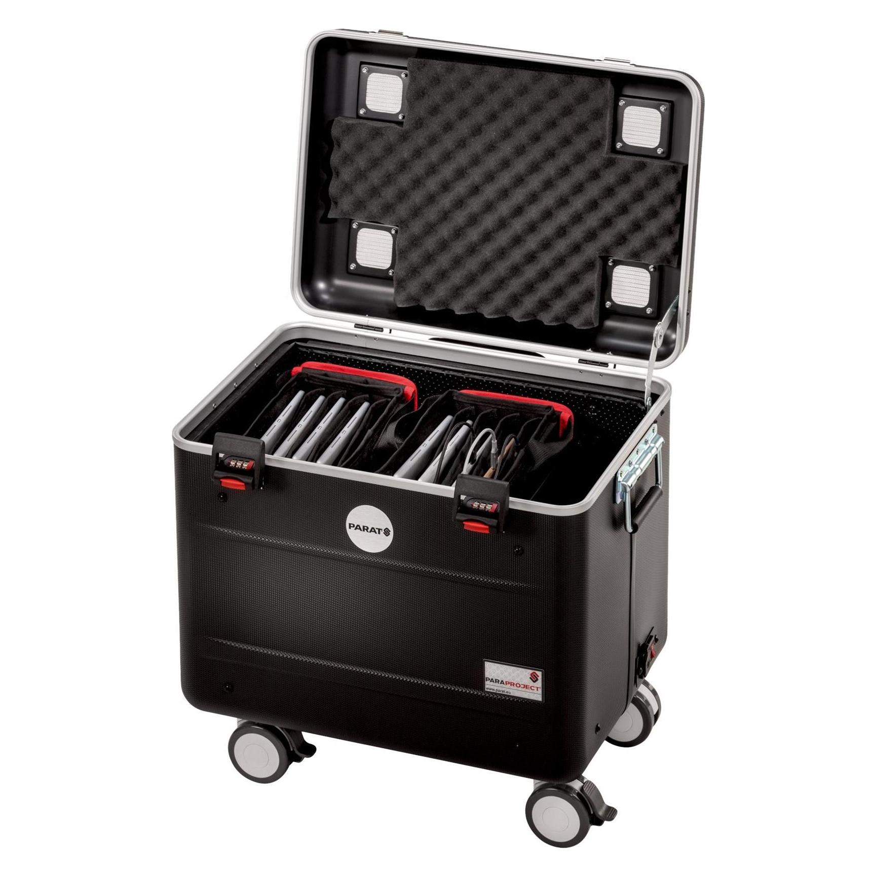 Parat PARAPROJECT Case TC10 BASKET TwinCharge für 10 Tablets bis 29,21cm 11,5Zoll iOS/And/Win Charge (208740151)
