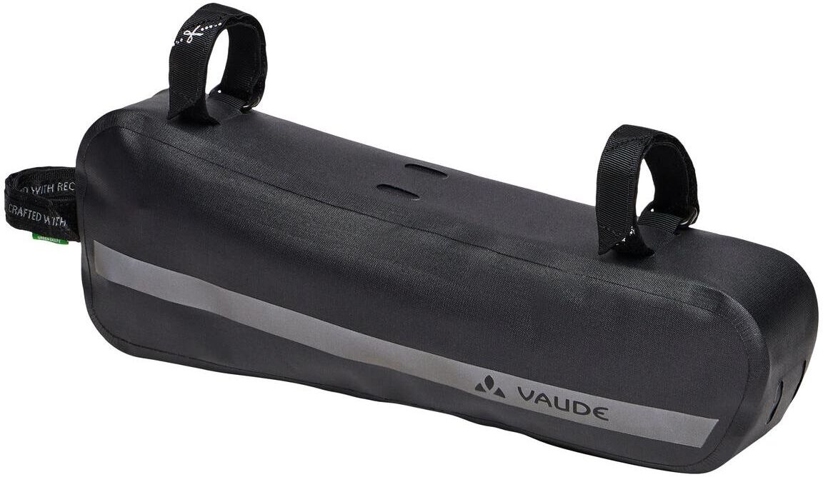 Rahmentasche VAUDE "Frame Bag Proof L", schwarz, Taschen, B/H/T: 40cm x 6cm, Polyester, Rahmentasche, B:40cm H:6cm schwarz B/H/T: 40cm x 6cm