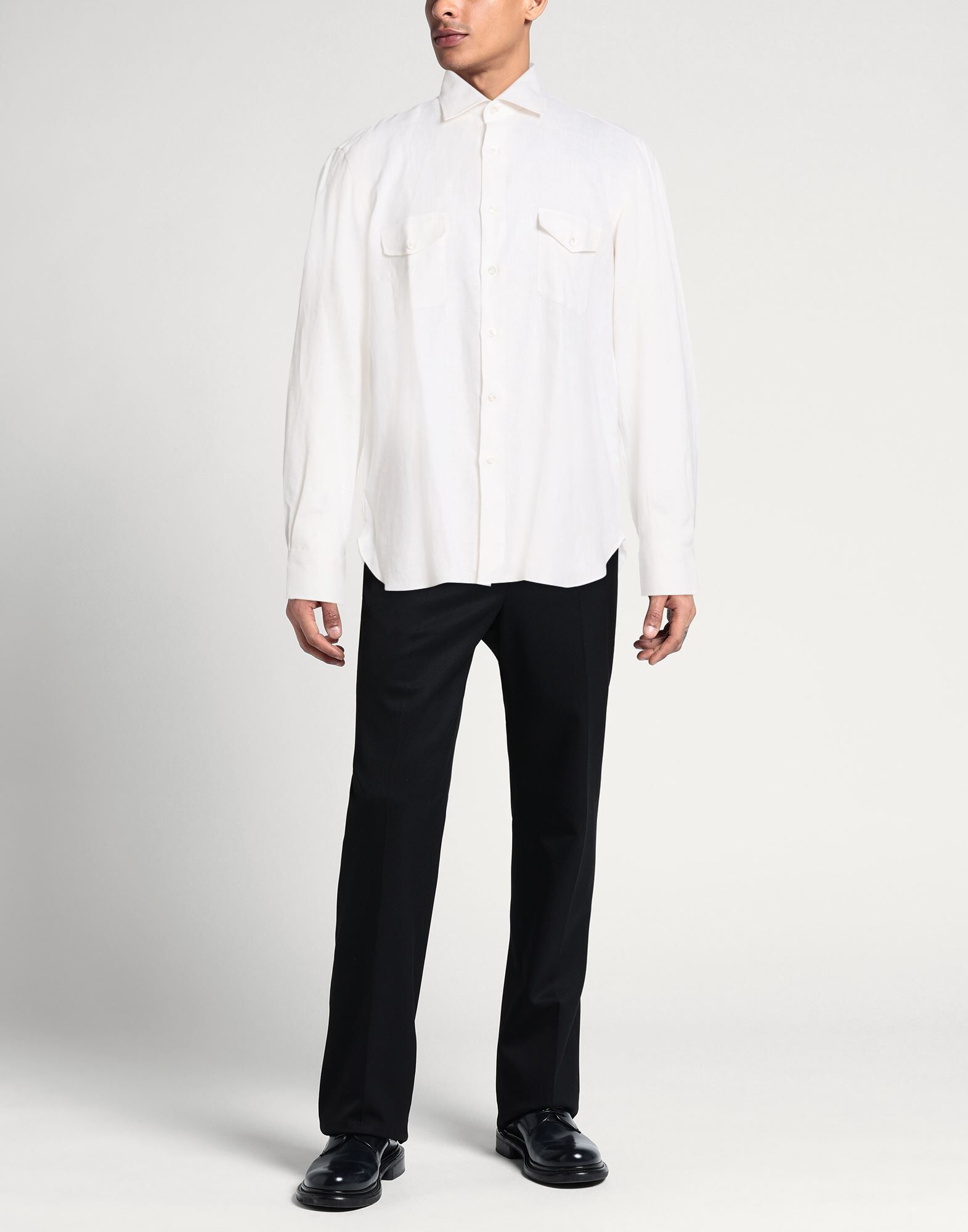 Errico Formicola Napoli Camisa Hombre Marfil 38,41,43,44 Hombre
