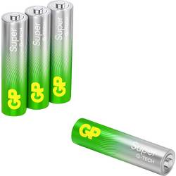 GP GPSUP24A224C4 Micro (AAA)-Batterie Alkali-Mangan 1200 mAh 1.5 V 4 St.