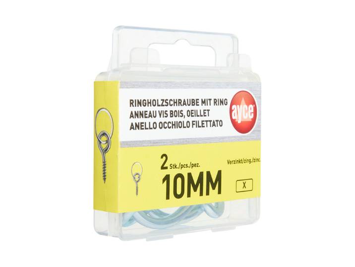 Ayce Ringholzschraube mit Ring 3.7 × 42 mm