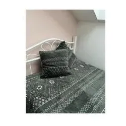 Ruhhy, Decke, Decke 1,6x2m + 2x Kissenbezug 22598 (200 x 160 cm)