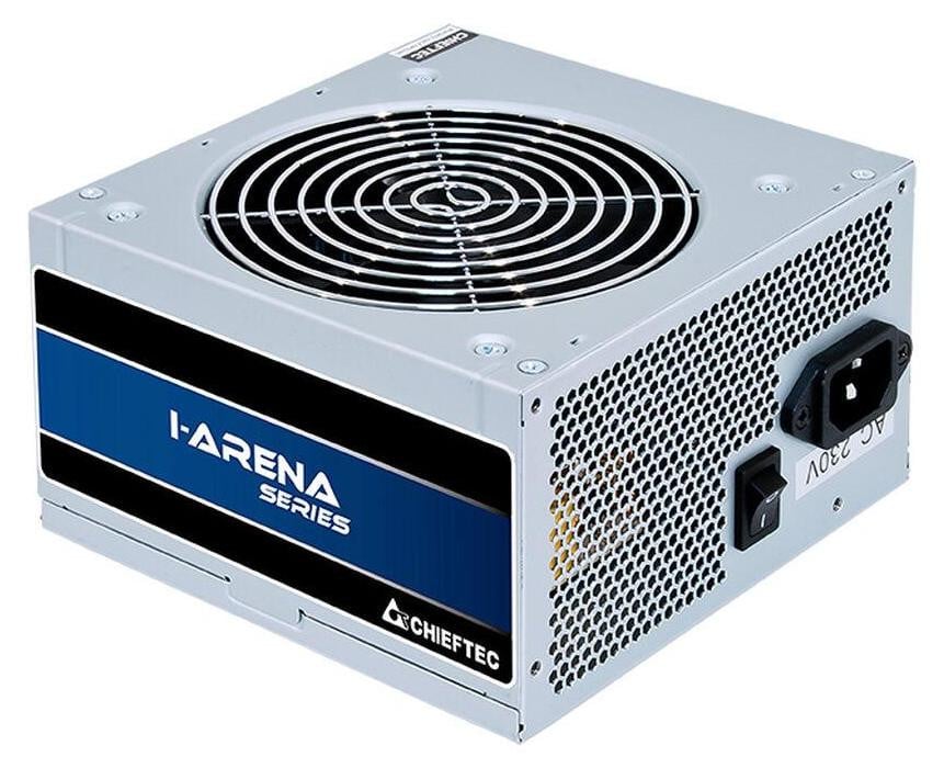 Chieftec GPB-350S voeding 350 W 20+4 pin ATX PS/2 Zilver
