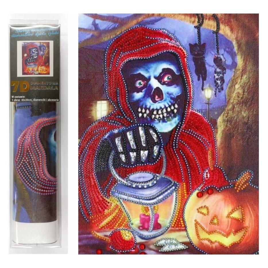 Norimpex Diamant-Gemälde 7D Halloween 30x40cm (1006629)