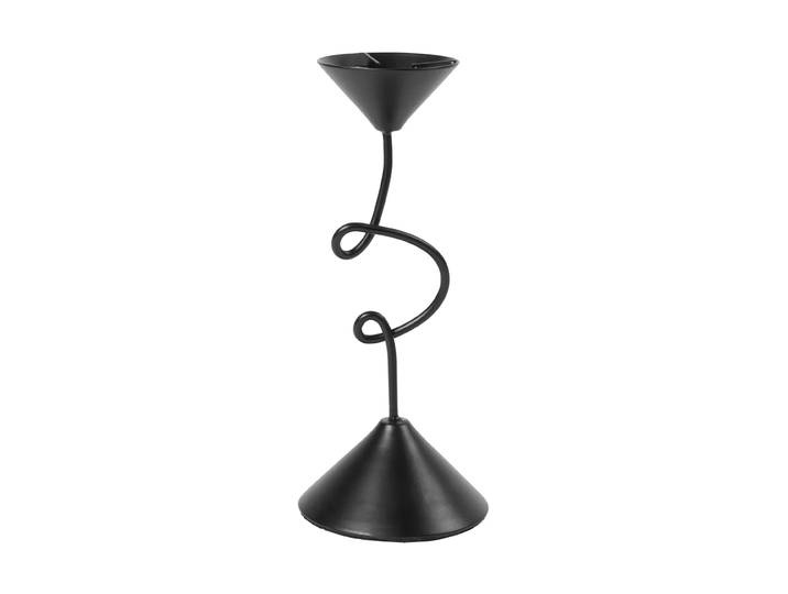 Broste Copenhagen Bougeoir Selma 19,5 cm Black