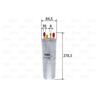 Valeo Kraftstofffilter [Hersteller-Nr. 587540] für VW