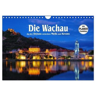 Die Wachau - An der Donau zwischen Melk und Krems (Wandkalender 2027 DIN A4 quer), CALVENDO Monatskalender