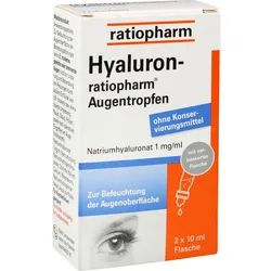 Hyaluron-Ratiopharm Augentropfen 20 ML