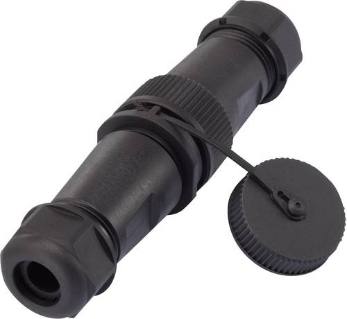 TRU Components 1094581 Rundstecker Adapter Stecker, gerade, Buchse, gerade Gesamtpolzahl: 4 1St.
