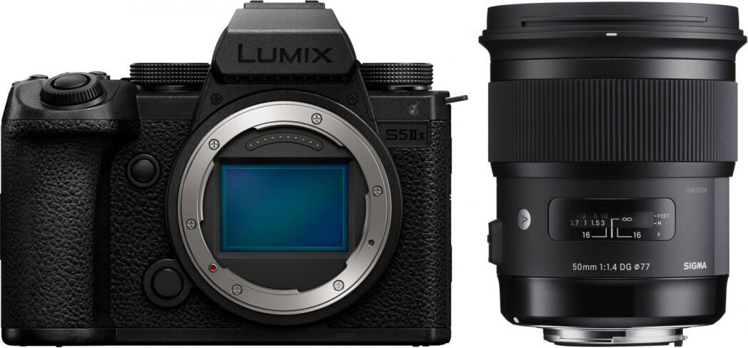 Panasonic DC-S5 II X + Sigma 50mm f1,4 DG Art L-Mount   200,00EUR Lumix Cashback